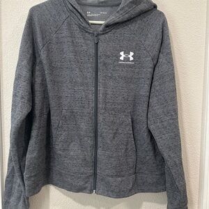 Under Armour zip up sweater large